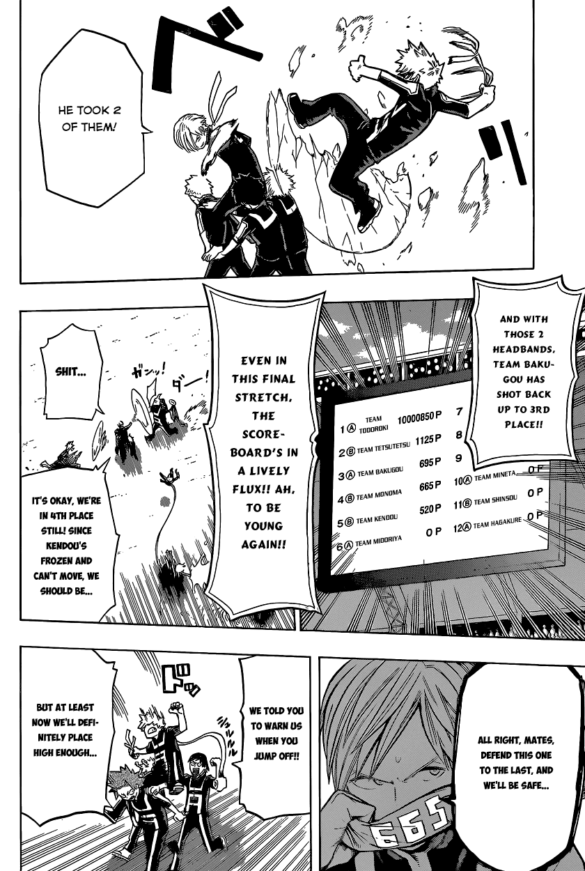 Boku no Hero Academia Chapter 30 page 8 - Chapter 30: The Human Cavalry Battle FINISH