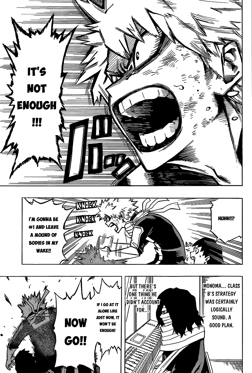Boku no Hero Academia Chapter 30 page 9 - Chapter 30: The Human Cavalry Battle FINISH