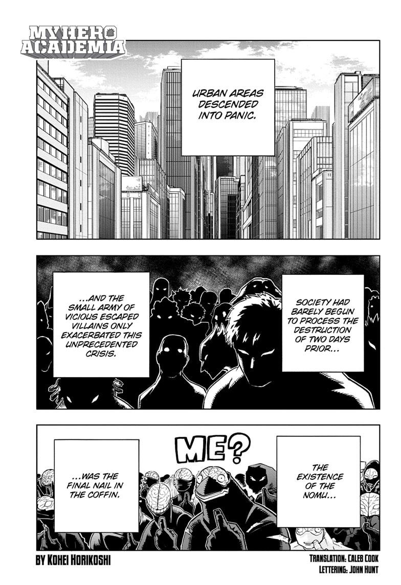 Boku no Hero Academia Chapter 300 page 1 - Chapter 300