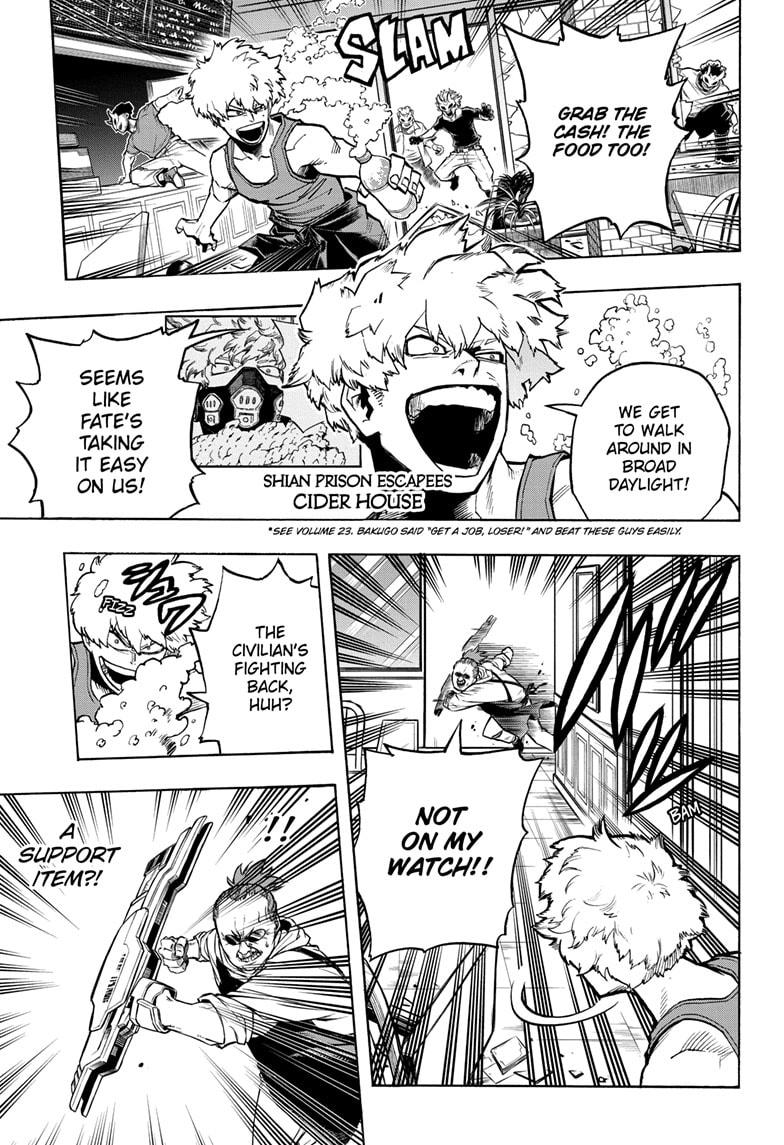 Boku no Hero Academia Chapter 300 page 3 - Chapter 300