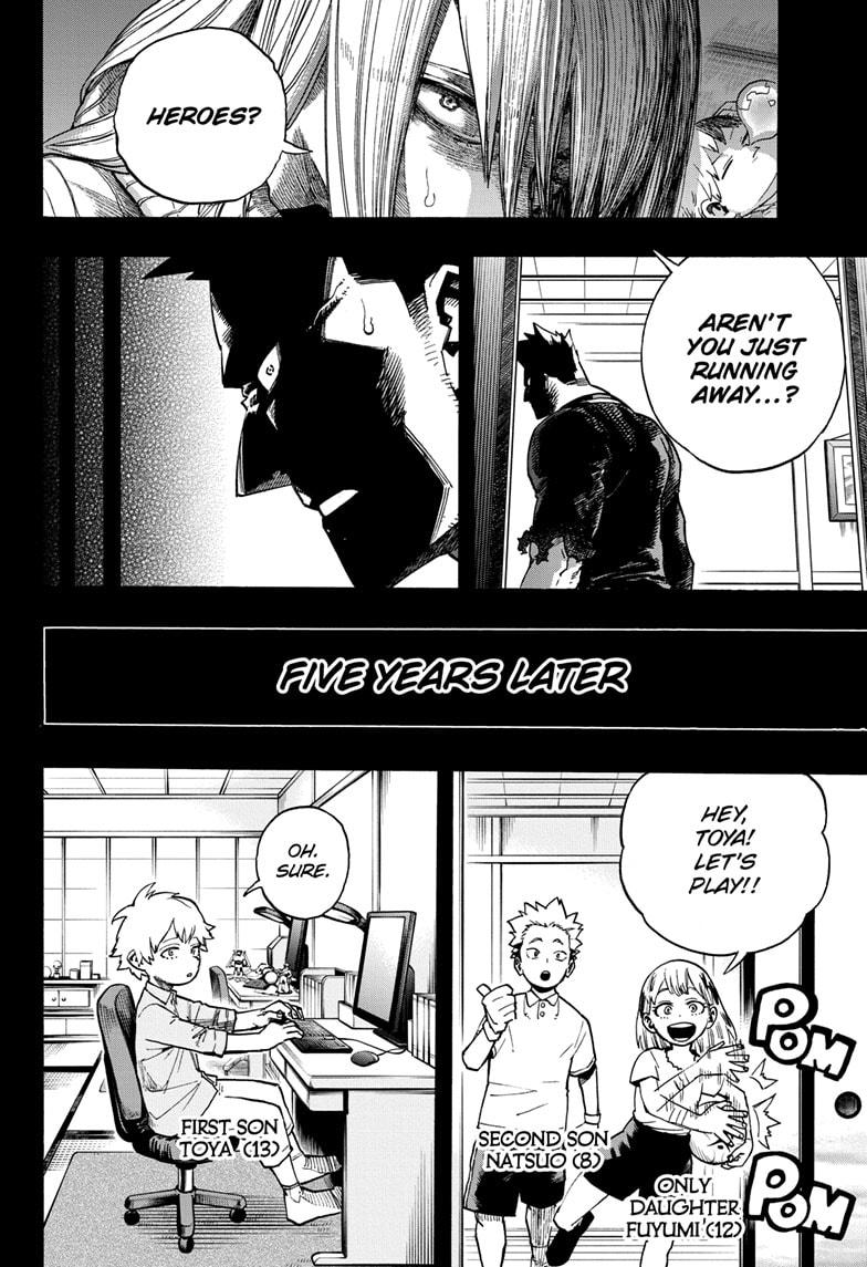 Boku no Hero Academia Chapter 302 page 2 - Chapter 302