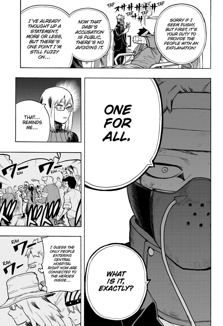 Boku no Hero Academia Chapter 303 page 9 - Chapter 303