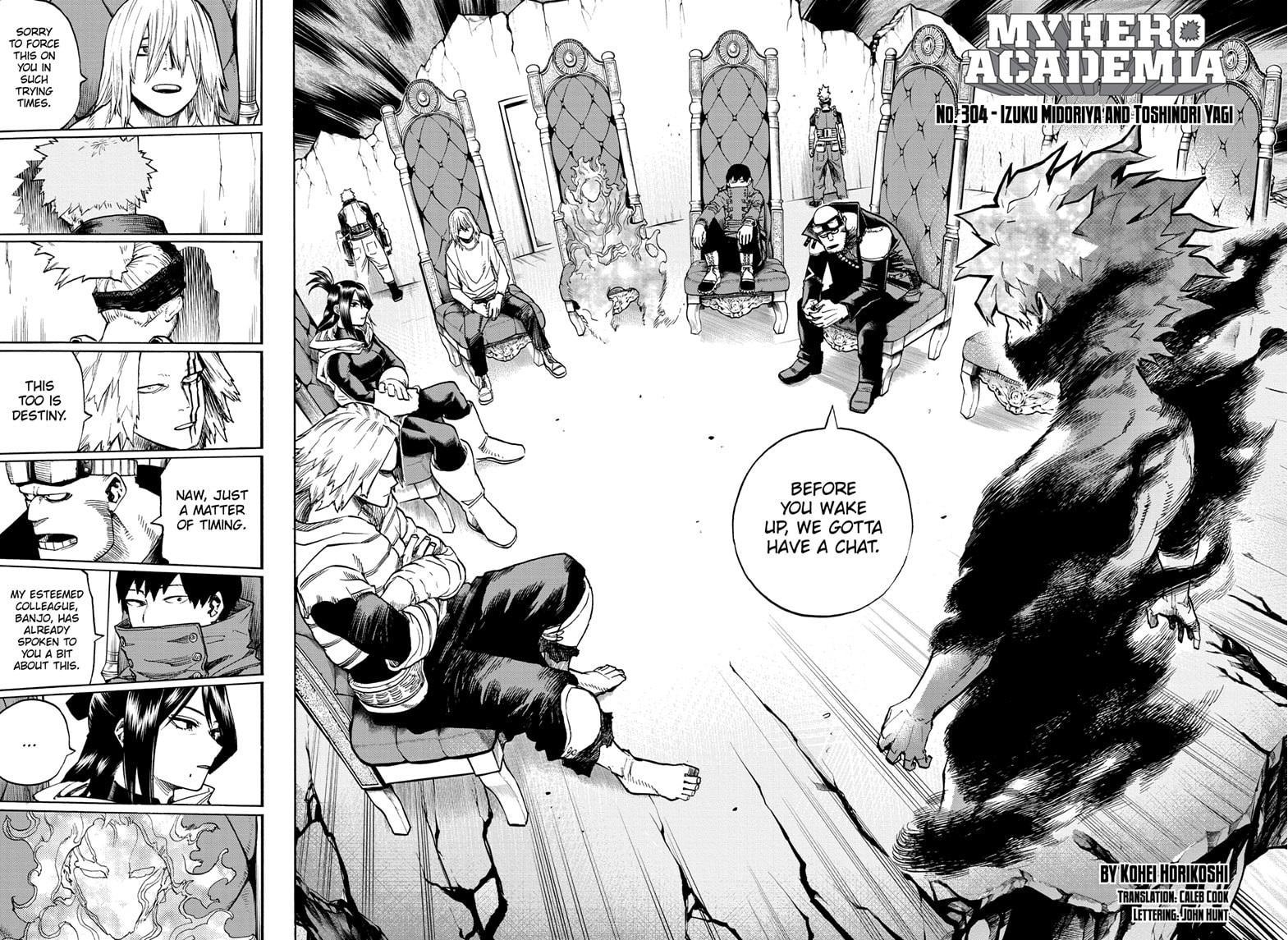 Boku no Hero Academia Chapter 304 page 2 - Chapter 304