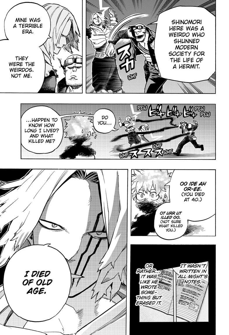Boku no Hero Academia Chapter 304 page 6 - Chapter 304