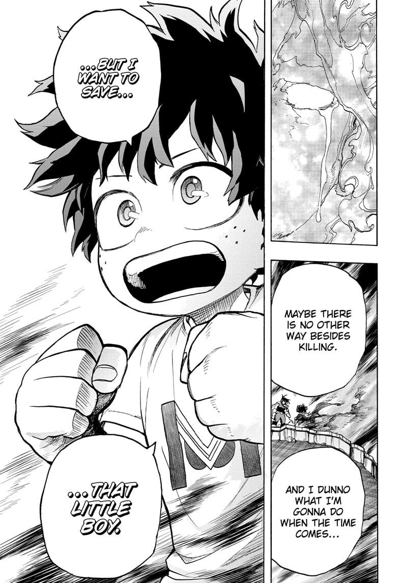Boku no Hero Academia Chapter 305 page 14 - Chapter 305