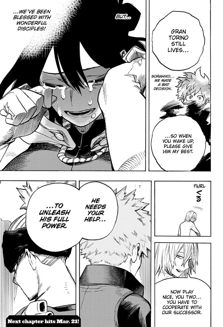 Boku no Hero Academia Chapter 305 page 16 - Chapter 305