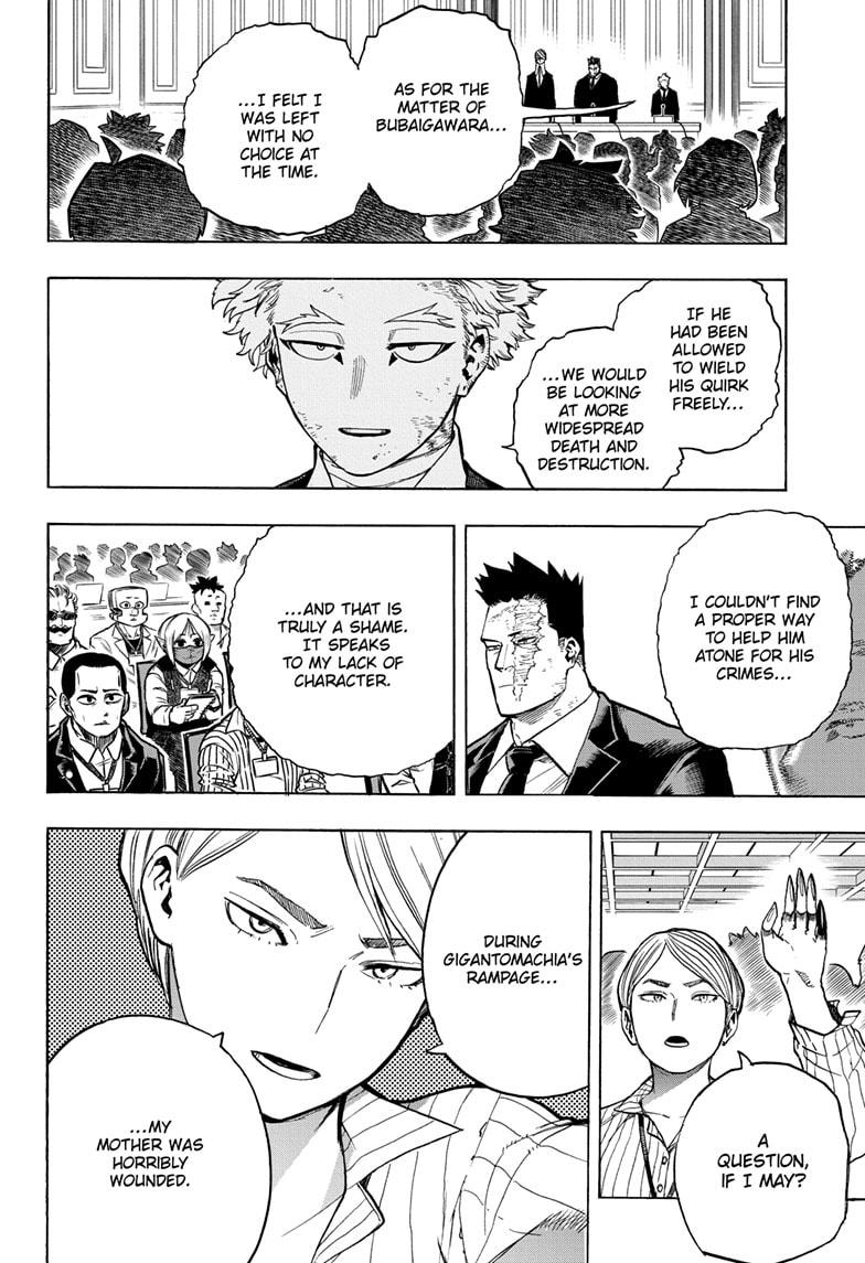 Boku no Hero Academia Chapter 306 page 10 - Chapter 306