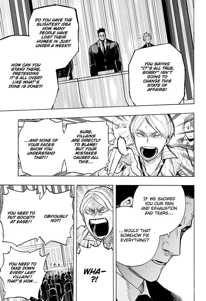 Boku no Hero Academia Chapter 306 page 11 - Chapter 306