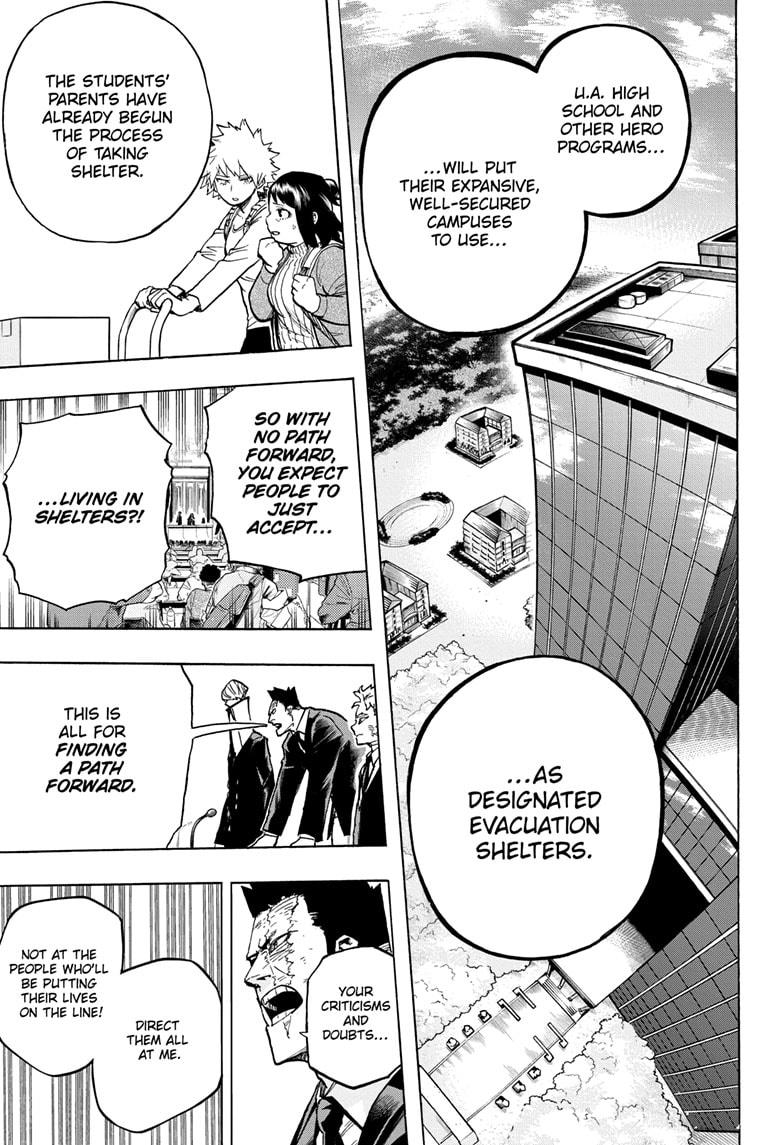 Boku no Hero Academia Chapter 306 page 13 - Chapter 306