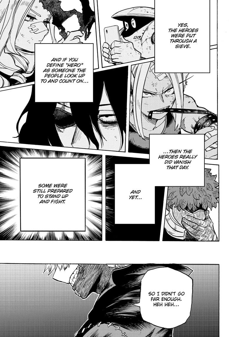 Boku no Hero Academia Chapter 306 page 15 - Chapter 306