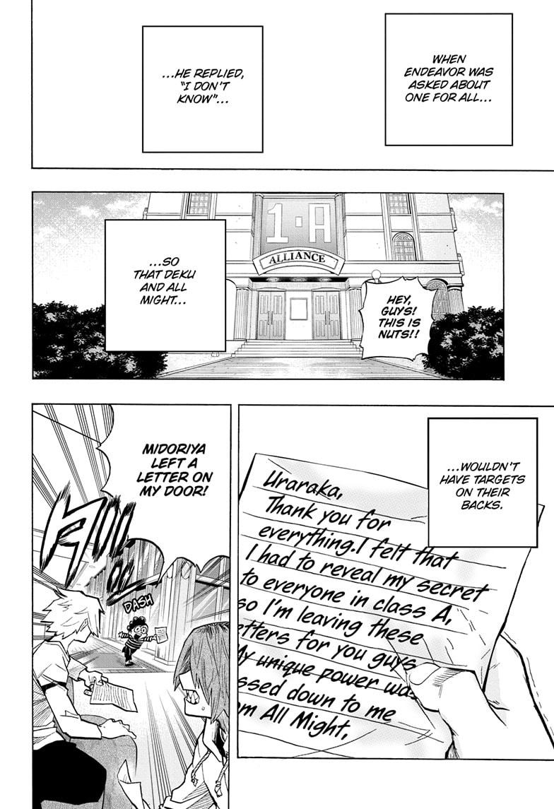 Boku no Hero Academia Chapter 306 page 16 - Chapter 306