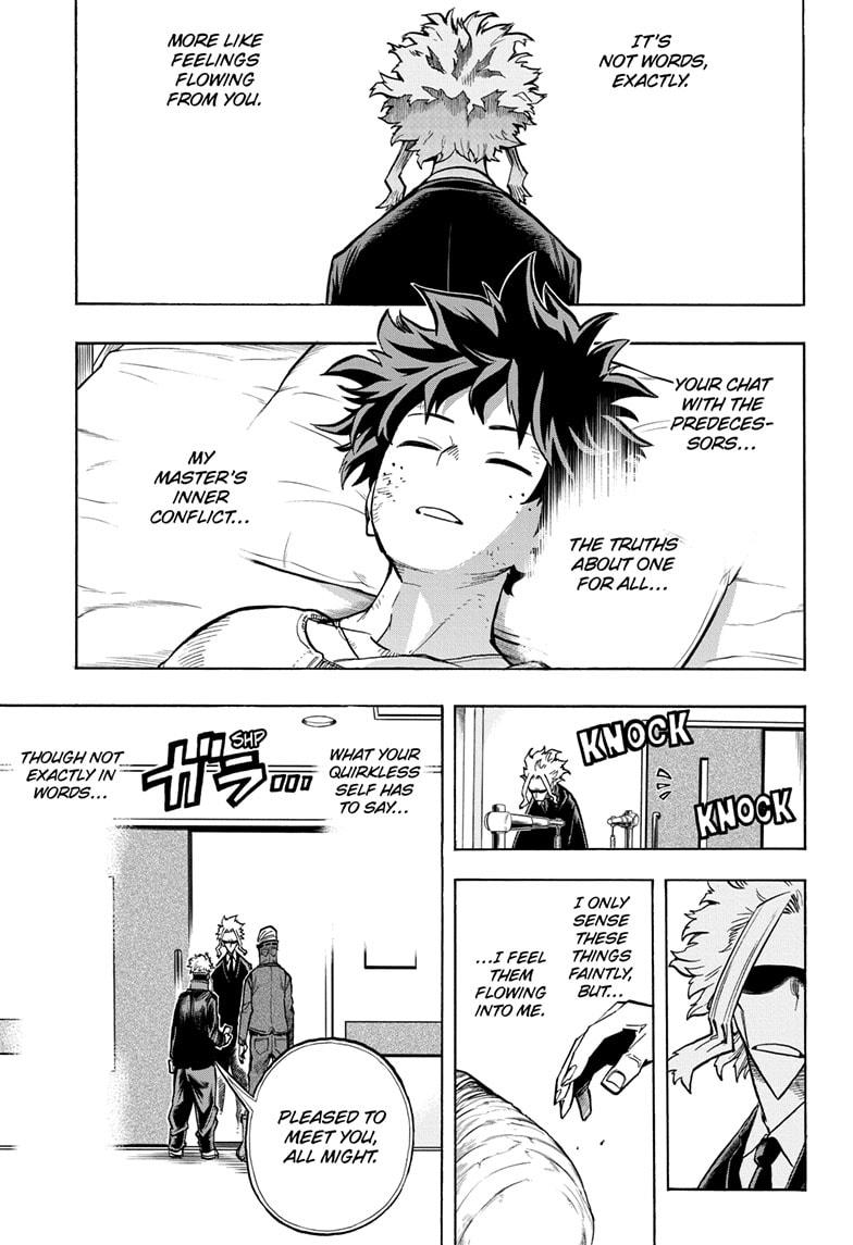 Boku no Hero Academia Chapter 306 page 3 - Chapter 306