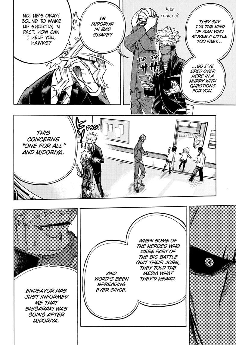 Boku no Hero Academia Chapter 306 page 4 - Chapter 306