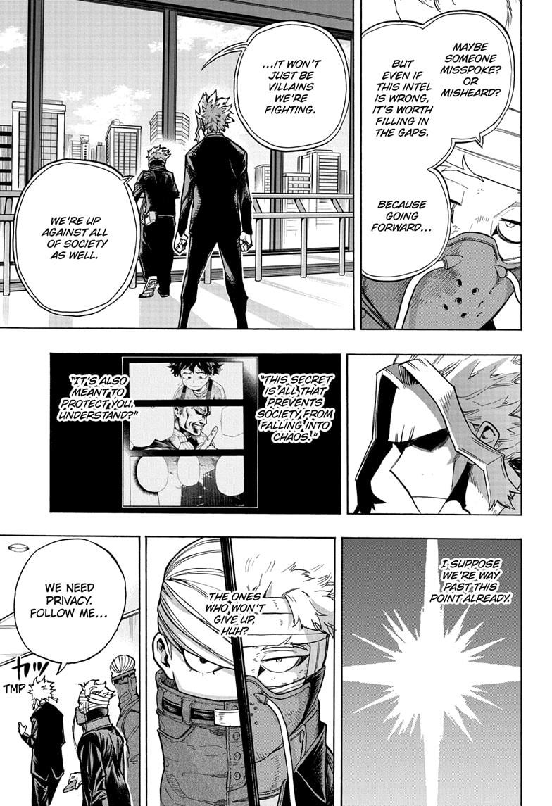 Boku no Hero Academia Chapter 306 page 5 - Chapter 306