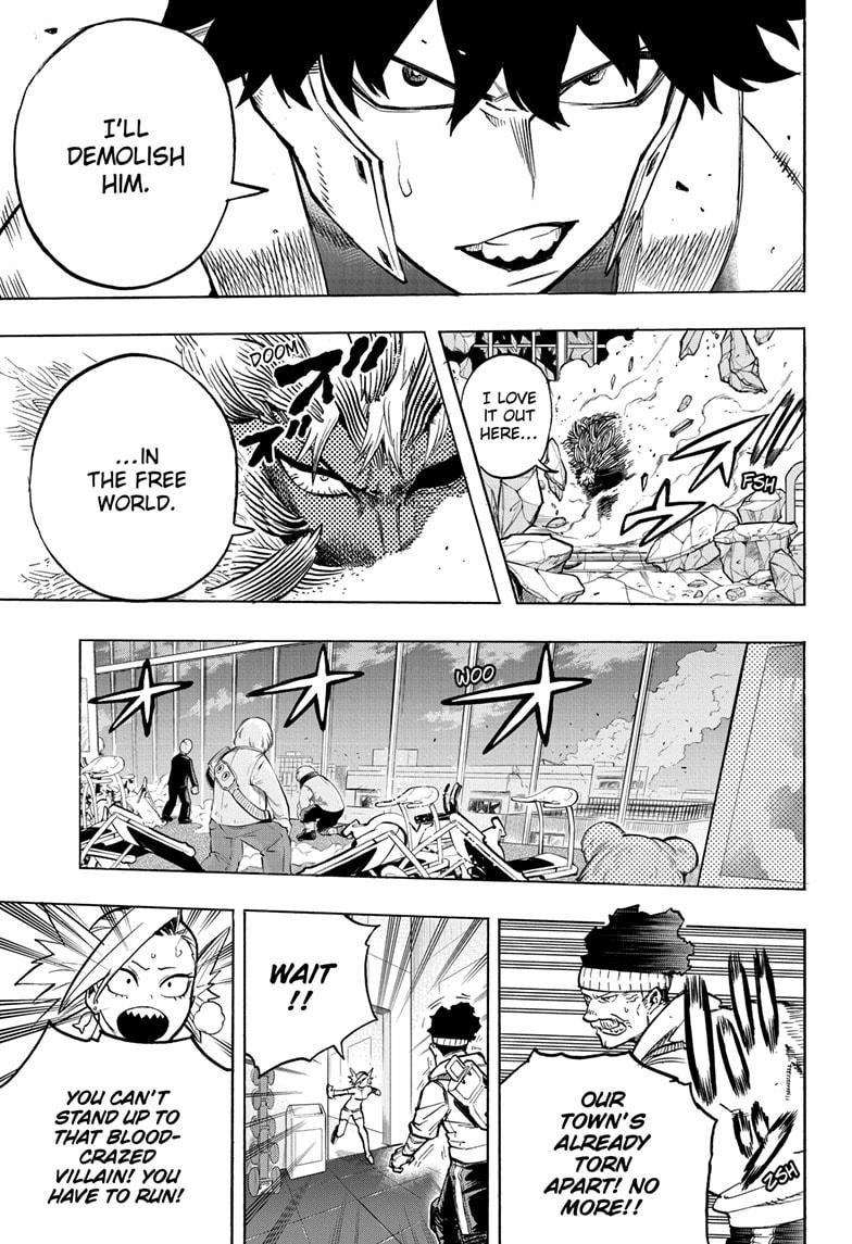 Boku no Hero Academia Chapter 307 page 10 - Chapter 307