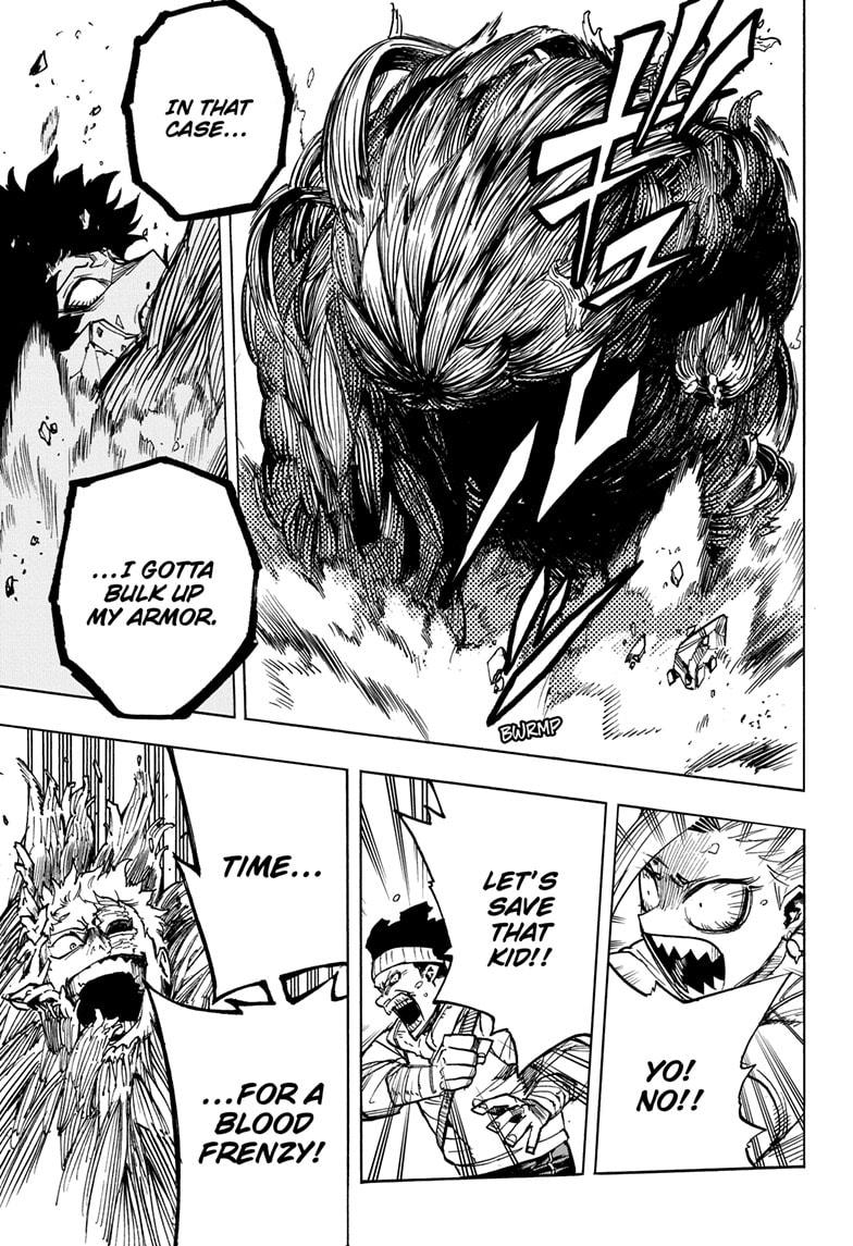 Boku no Hero Academia Chapter 307 page 14 - Chapter 307
