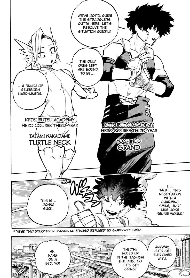 Boku no Hero Academia Chapter 307 page 2 - Chapter 307