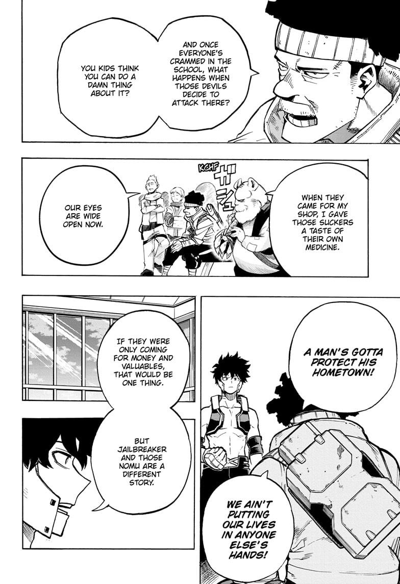 Boku no Hero Academia Chapter 307 page 4 - Chapter 307