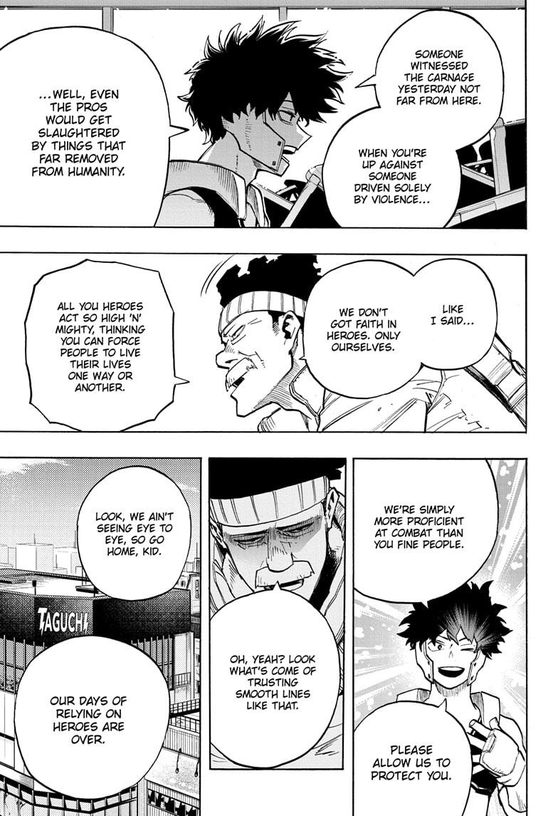 Boku no Hero Academia Chapter 307 page 5 - Chapter 307