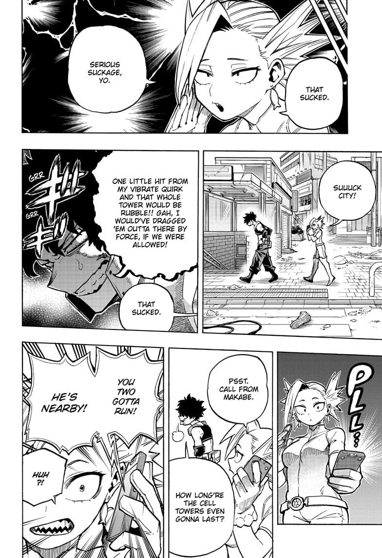 Boku no Hero Academia Chapter 307 page 6 - Chapter 307