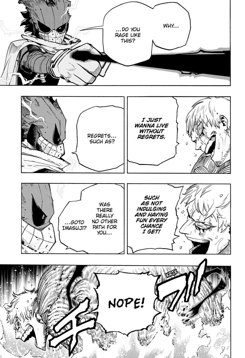 Boku no Hero Academia Chapter 308 page 12 - Chapter 308