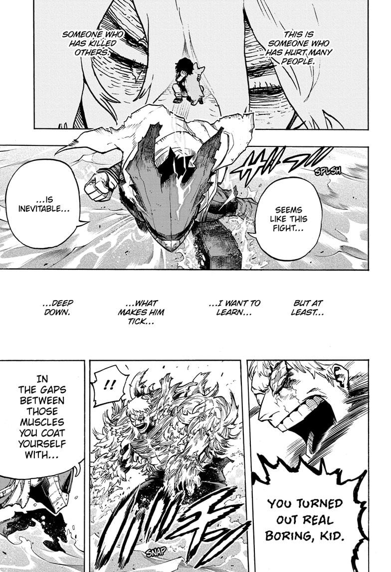 Boku no Hero Academia Chapter 308 page 14 - Chapter 308