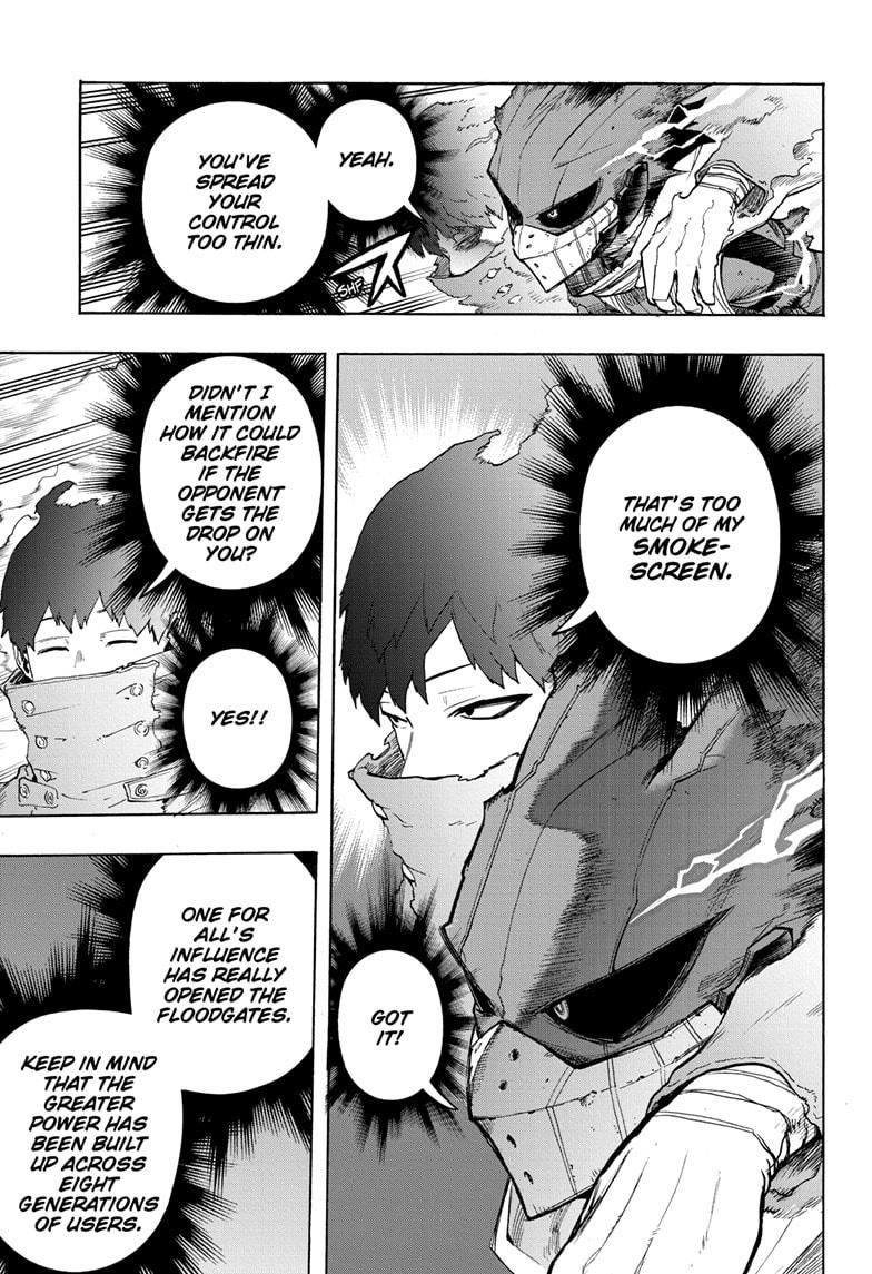 Boku no Hero Academia Chapter 308 page 7 - Chapter 308