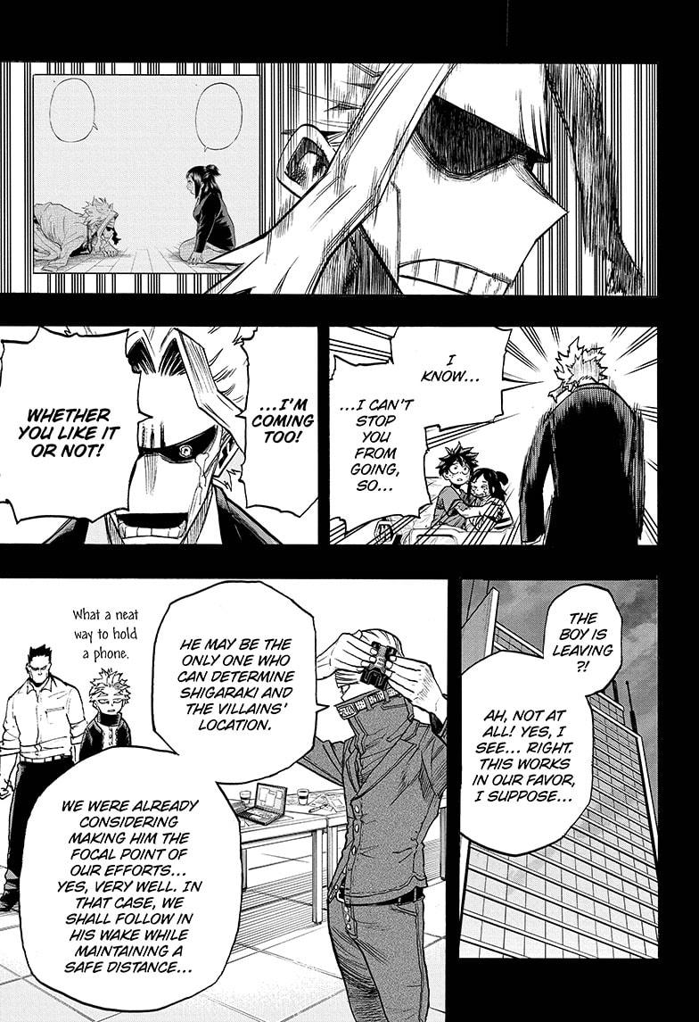 Boku no Hero Academia Chapter 309 page 15 - Chapter 309