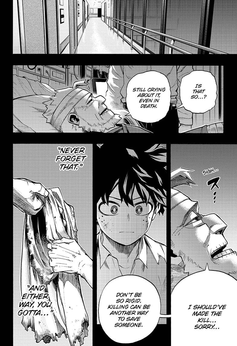Boku no Hero Academia Chapter 309 page 16 - Chapter 309