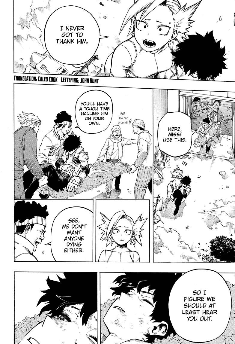 Boku no Hero Academia Chapter 309 page 2 - Chapter 309