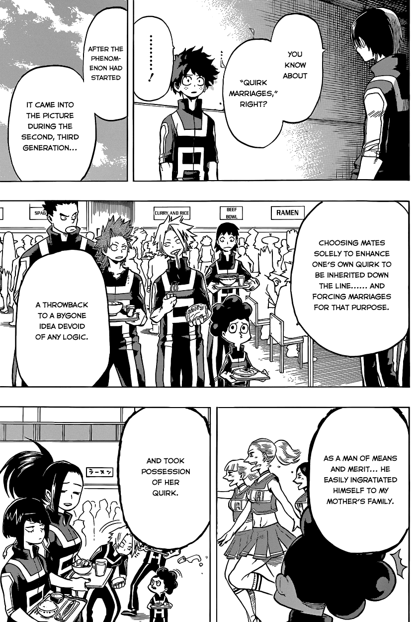 Boku no Hero Academia Chapter 31 page 13 - Chapter 31: The Boy Born With Everything