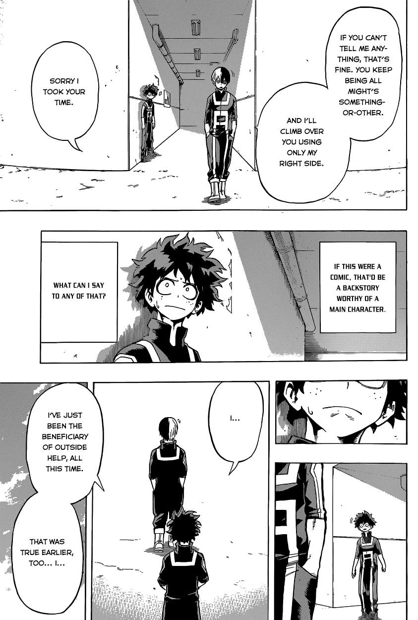 Boku no Hero Academia Chapter 31 page 17 - Chapter 31: The Boy Born With Everything