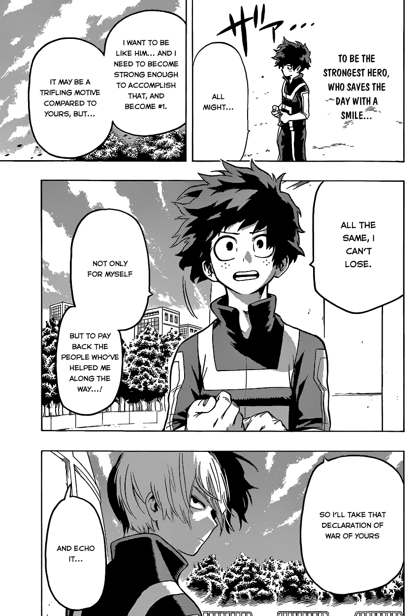 Boku no Hero Academia Chapter 31 page 19 - Chapter 31: The Boy Born With Everything