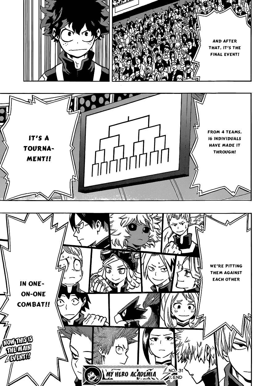 Boku no Hero Academia Chapter 31 page 23 - Chapter 31: The Boy Born With Everything