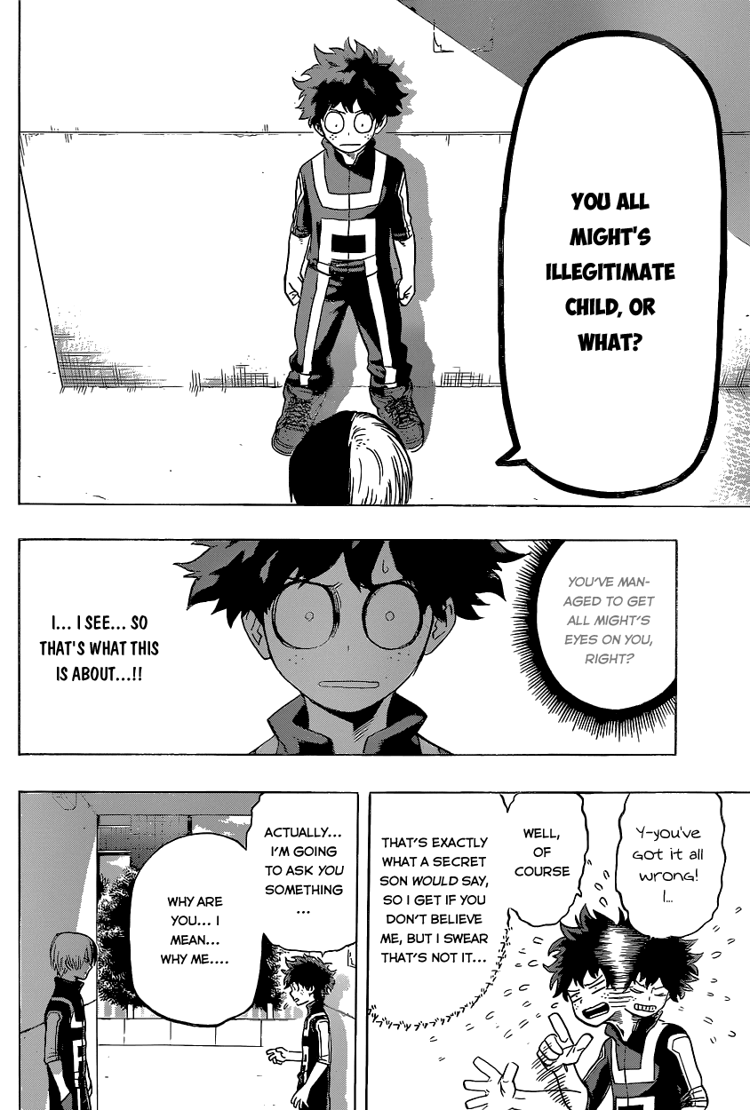 Boku no Hero Academia Chapter 31 page 8 - Chapter 31: The Boy Born With Everything