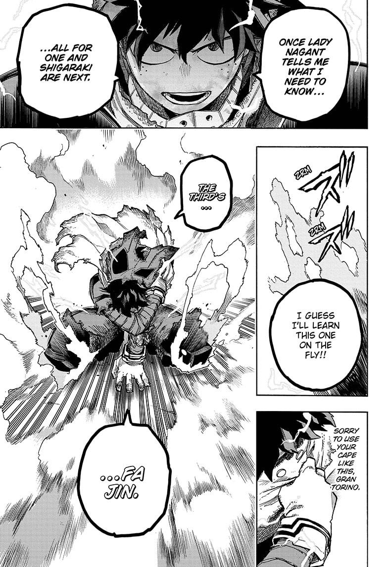 Boku no Hero Academia Chapter 313 page 13 - Chapter 313
