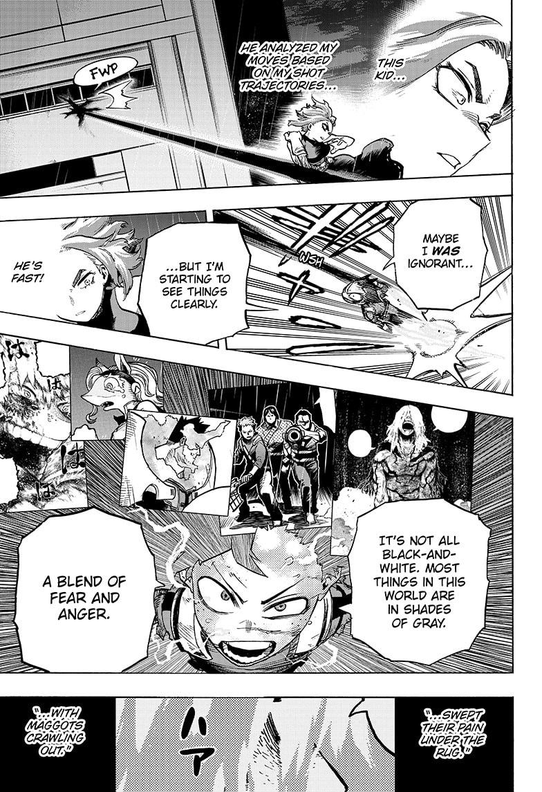 Boku no Hero Academia Chapter 314 page 15 - Chapter 314