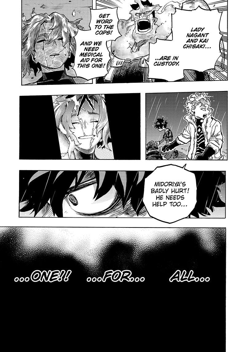 Boku no Hero Academia Chapter 316 page 11 - Chapter 316