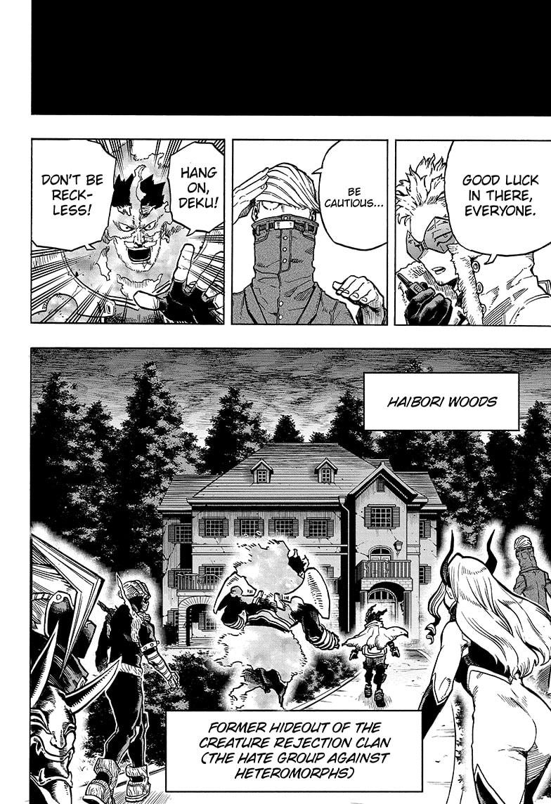 Boku no Hero Academia Chapter 316 page 12 - Chapter 316