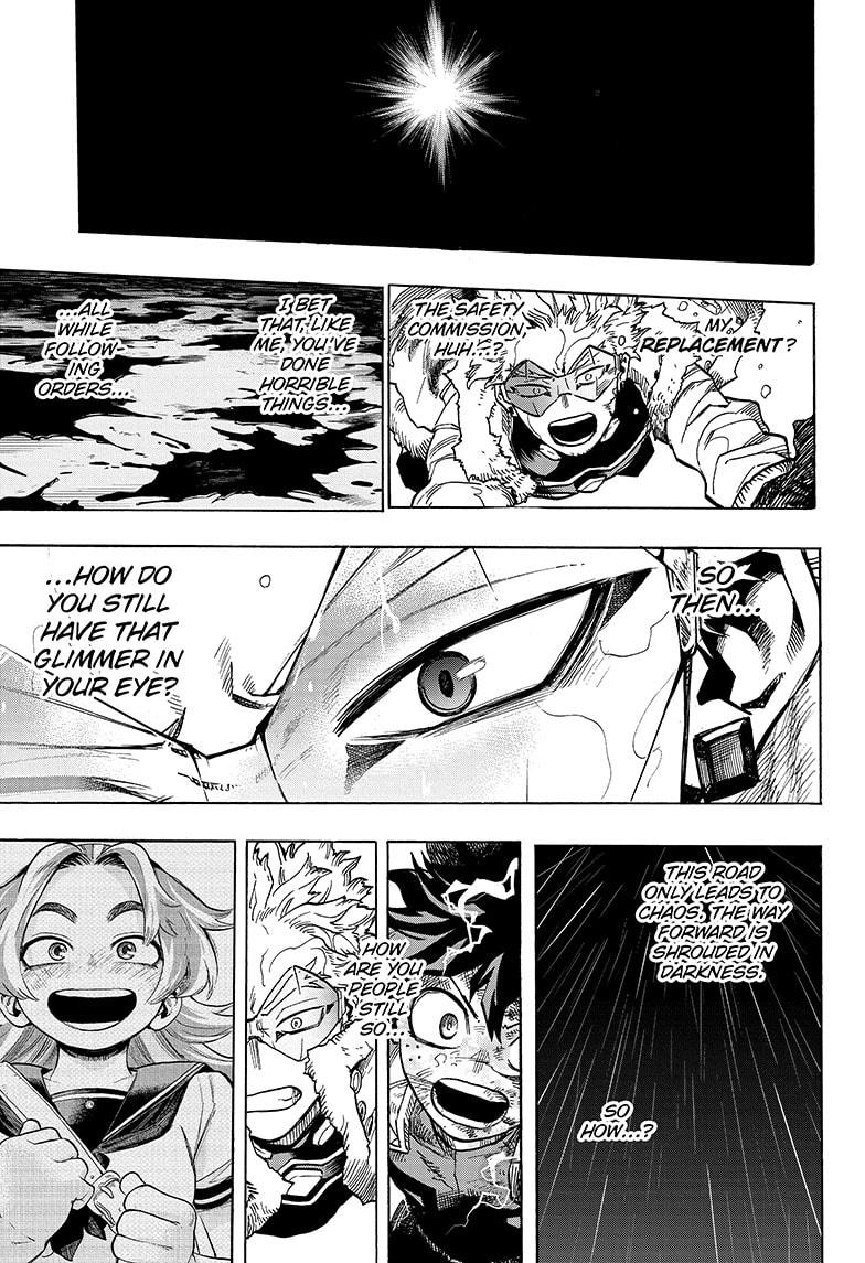 Boku no Hero Academia Chapter 316 page 5 - Chapter 316