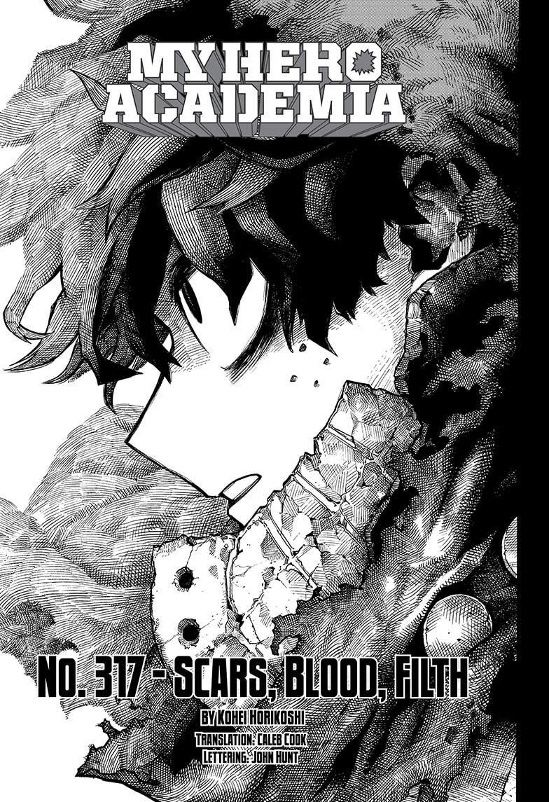 Boku no Hero Academia Chapter 317 page 1 - Chapter 317