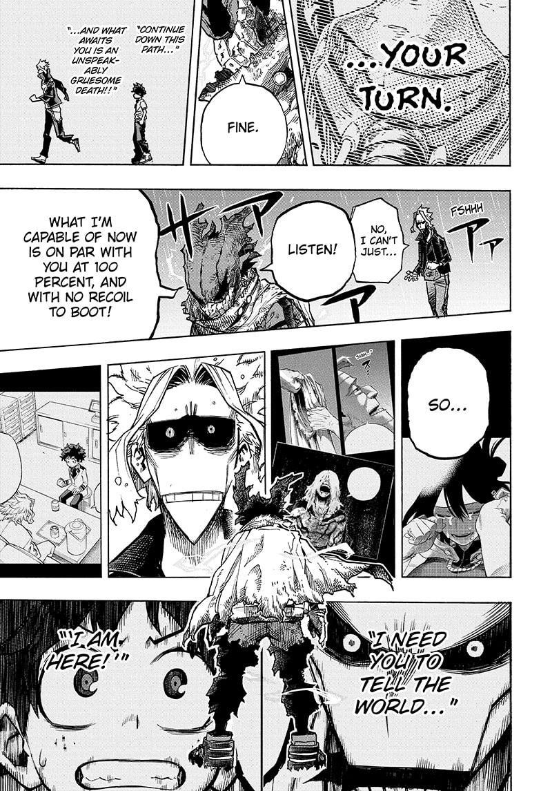 Boku no Hero Academia Chapter 317 page 11 - Chapter 317