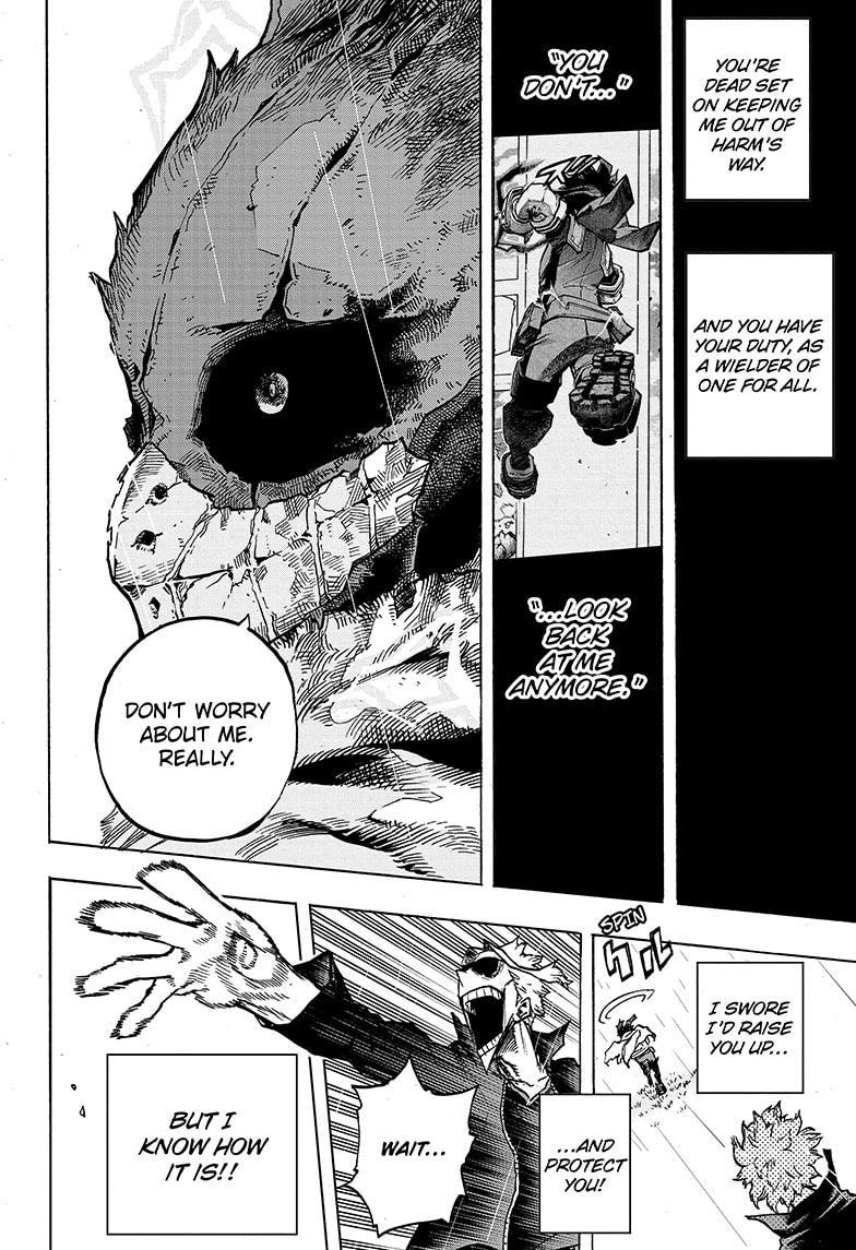 Boku no Hero Academia Chapter 317 page 12 - Chapter 317