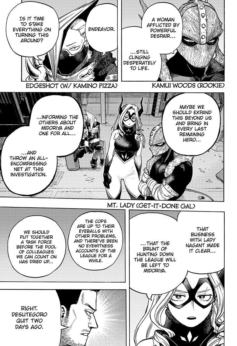 Boku no Hero Academia Chapter 317 page 3 - Chapter 317