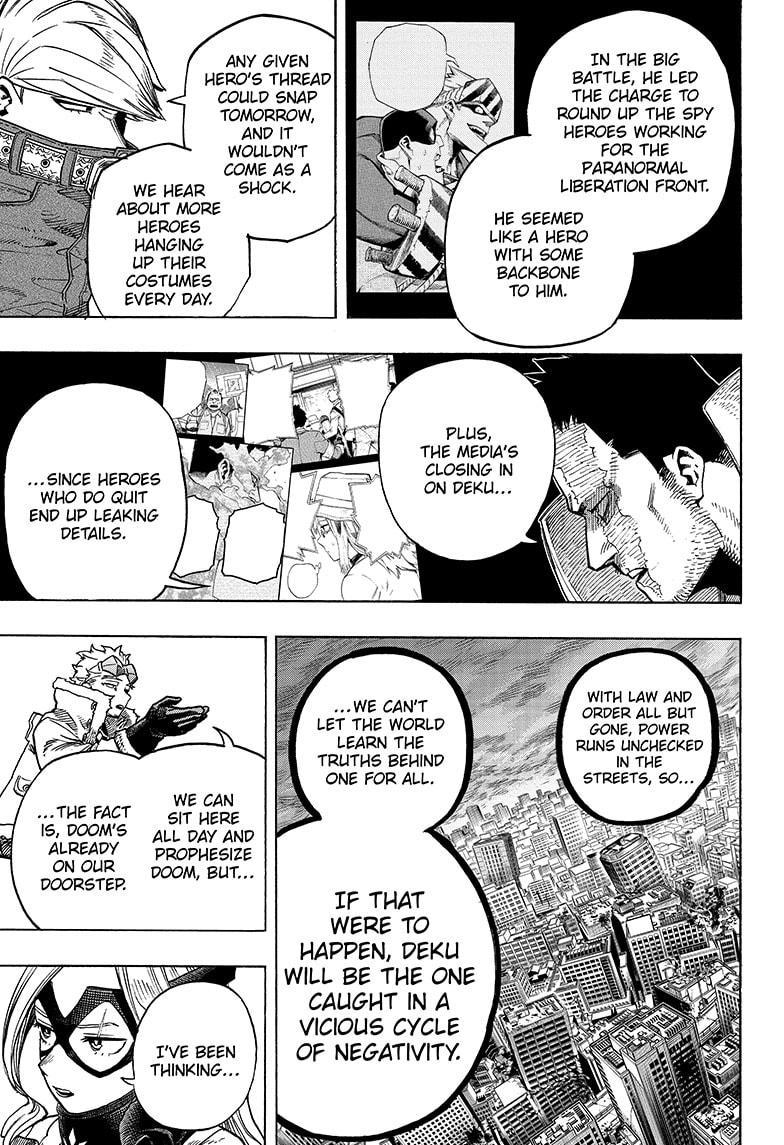 Boku no Hero Academia Chapter 317 page 5 - Chapter 317