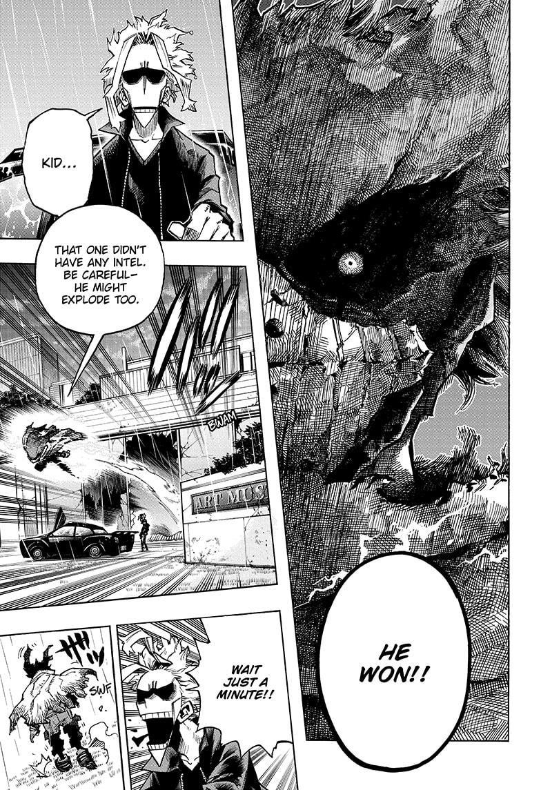 Boku no Hero Academia Chapter 317 page 9 - Chapter 317