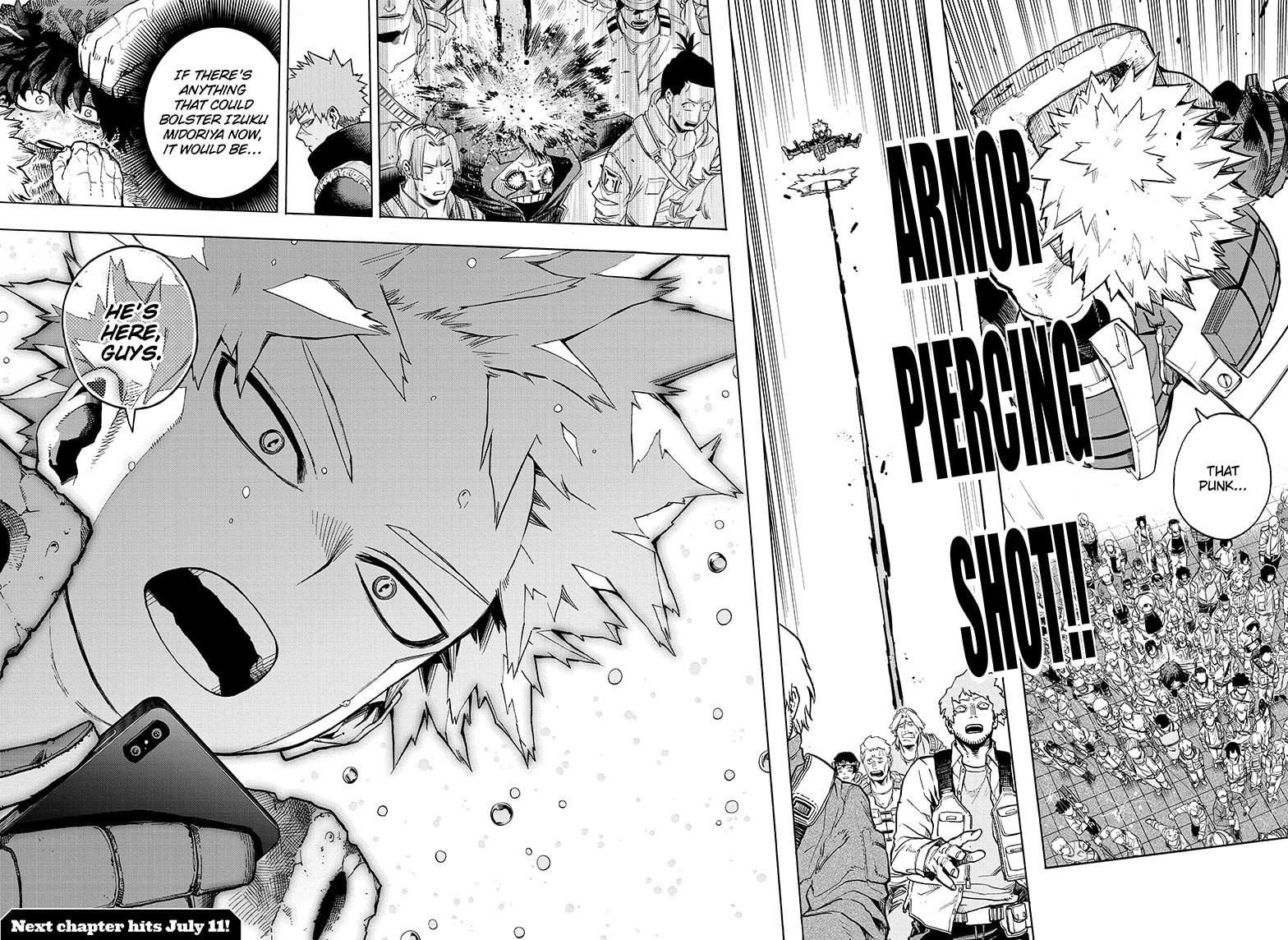 Boku no Hero Academia Chapter 318 page 14 - Chapter 318
