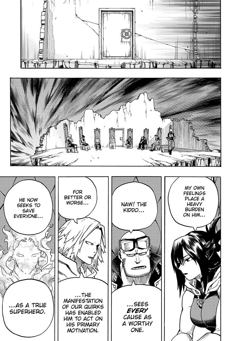 Boku no Hero Academia Chapter 318 page 3 - Chapter 318