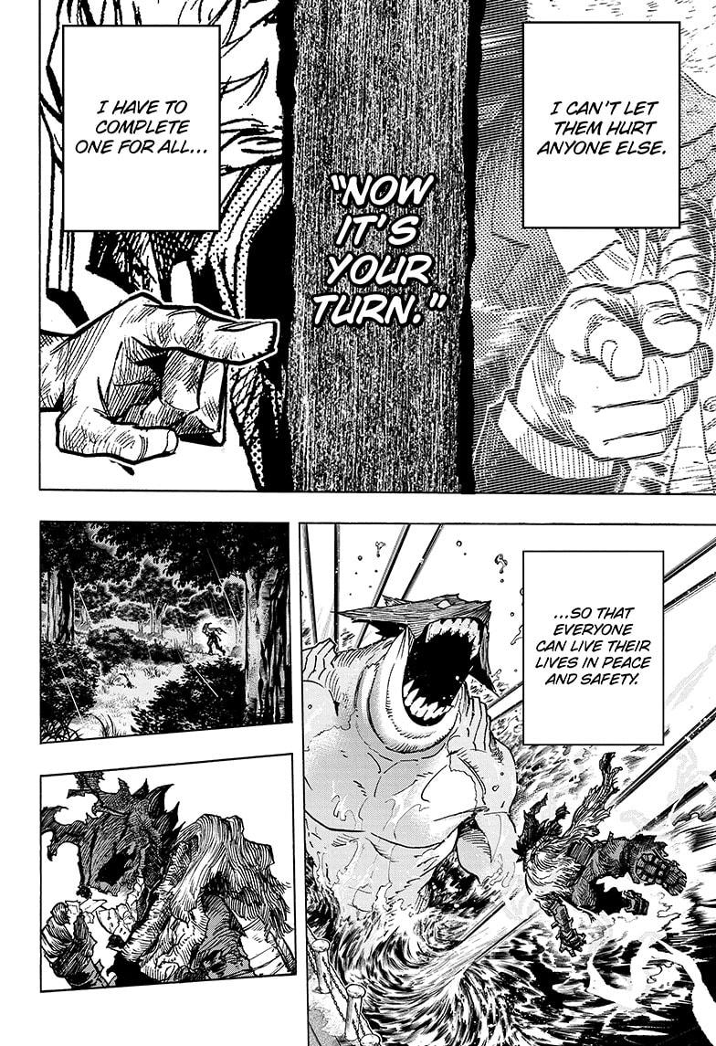 Boku no Hero Academia Chapter 318 page 8 - Chapter 318