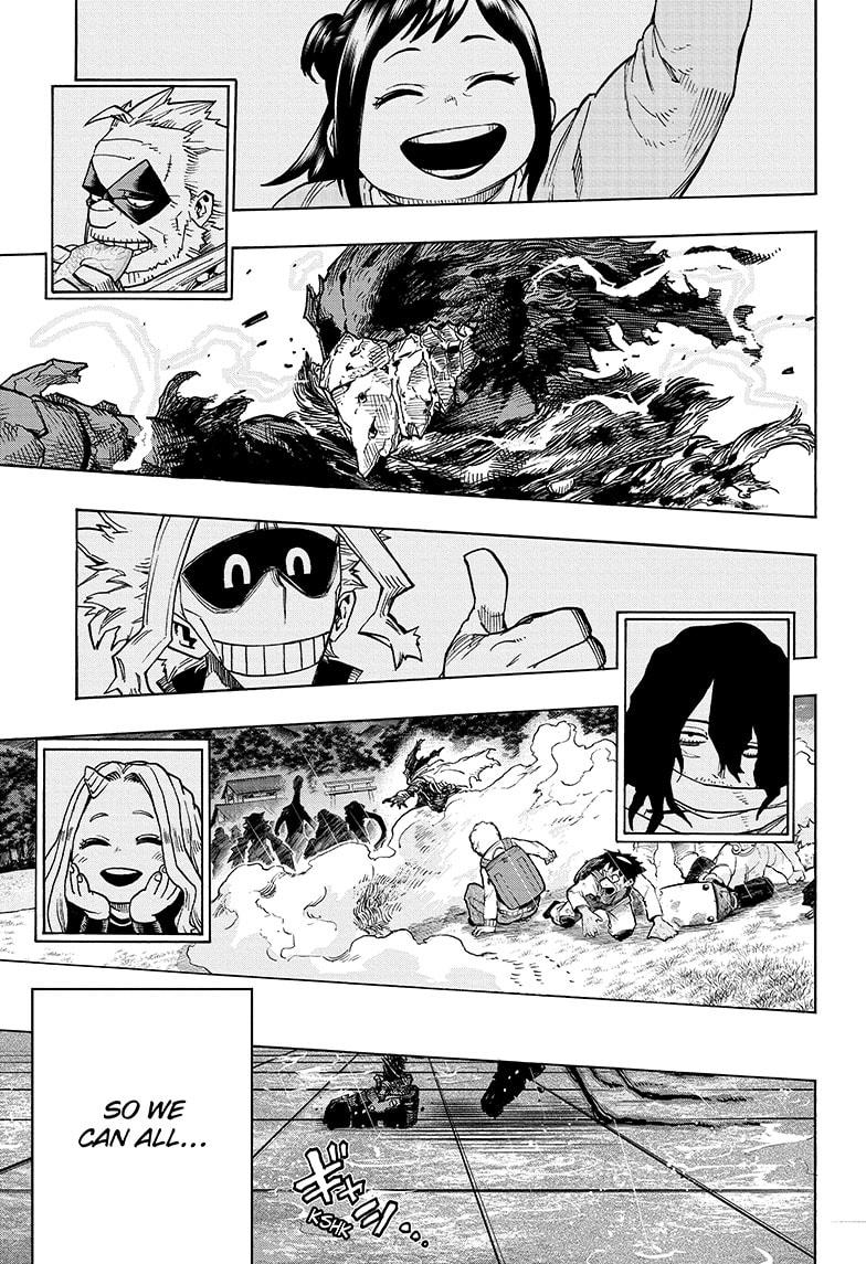 Boku no Hero Academia Chapter 318 page 9 - Chapter 318